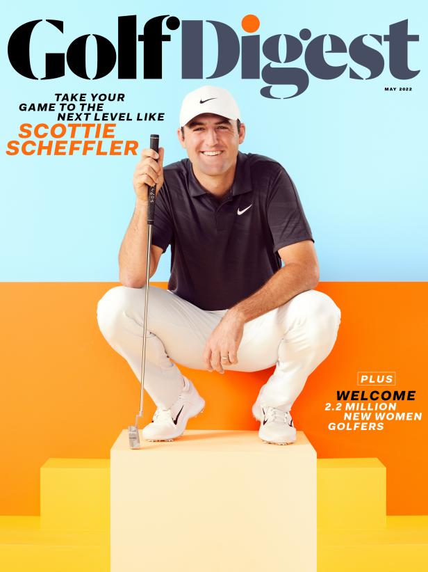 GOLF DIGEST® SCOTTIE SCHEFFLER SIGNED ISSUE GIVEAWAY